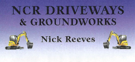 NCR Driveways & Groundworks logo