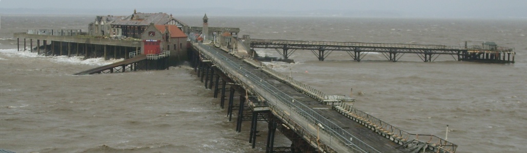 Birnbeck Pier, Weston-super-Mare, Somerset